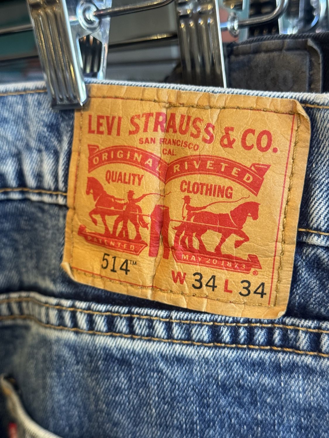 514 Levis | 34 x 34