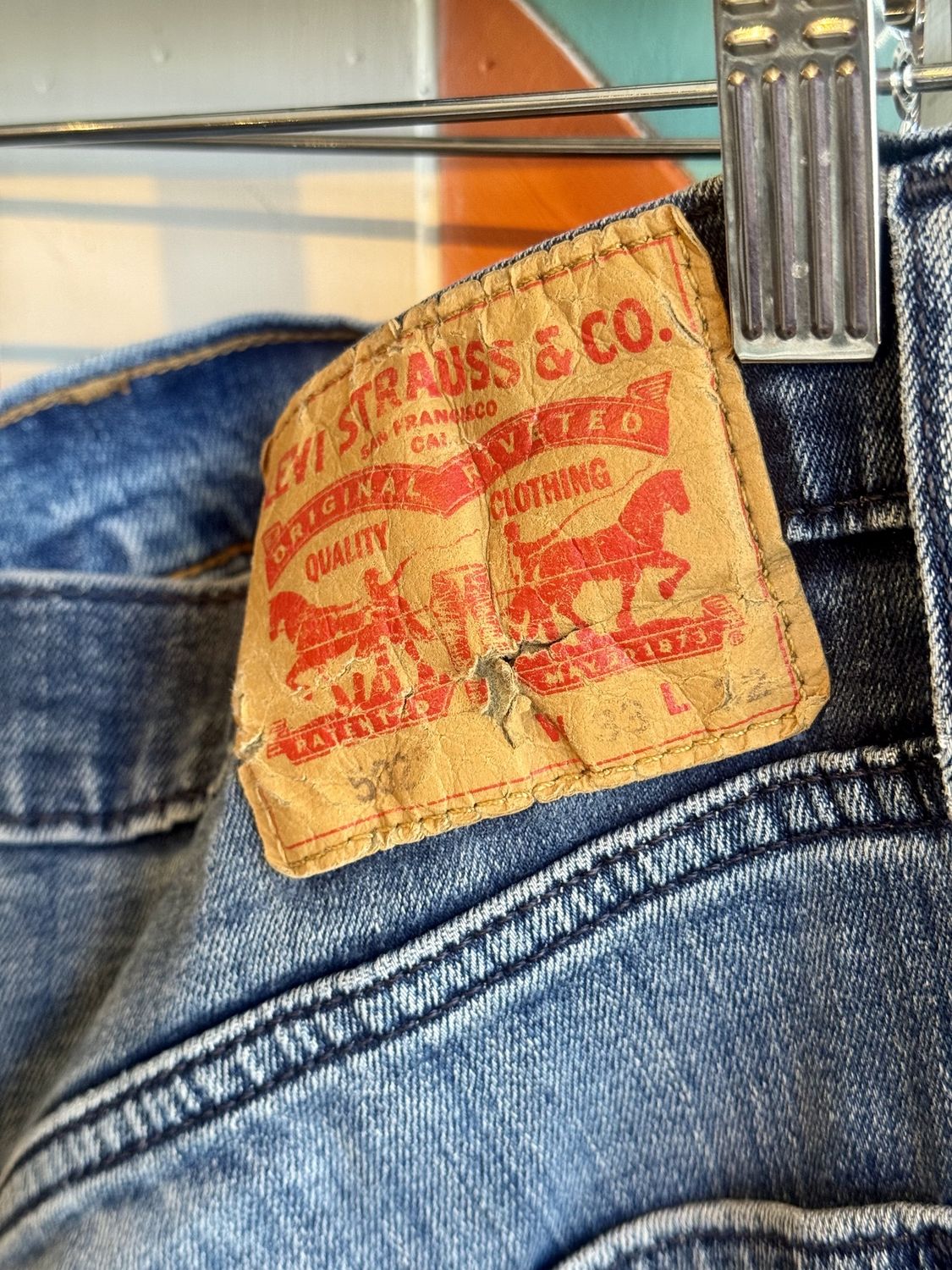 Vintage | Levis 502| 33x32