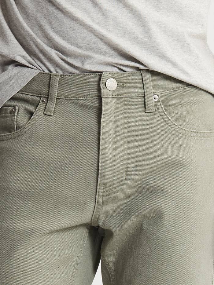Bowery 5-Pocket Bull Denim | Light Olive