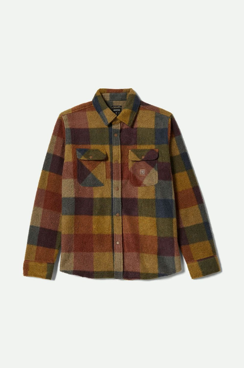 Bowery Arctic | Stretch Fleece | Rust Plaid
