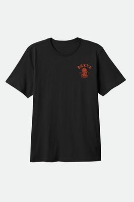 Darver S/S Tee | Standard Fit | Black