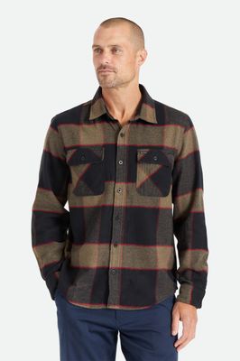 Bowery Flannel | Heather Grey + Charcoal