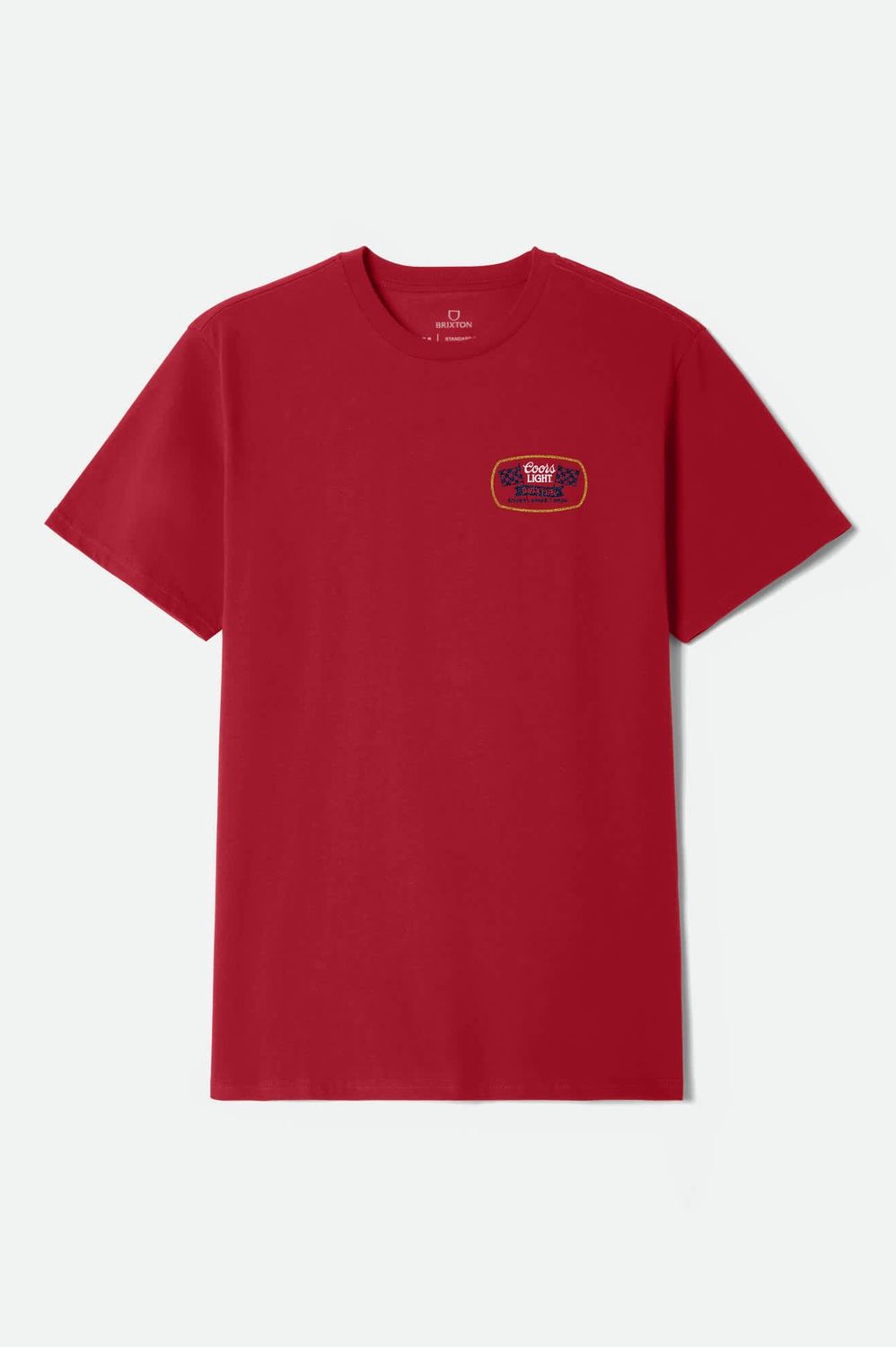Coors Light Pit S/S Tee | Coors Red | 100% Cotton