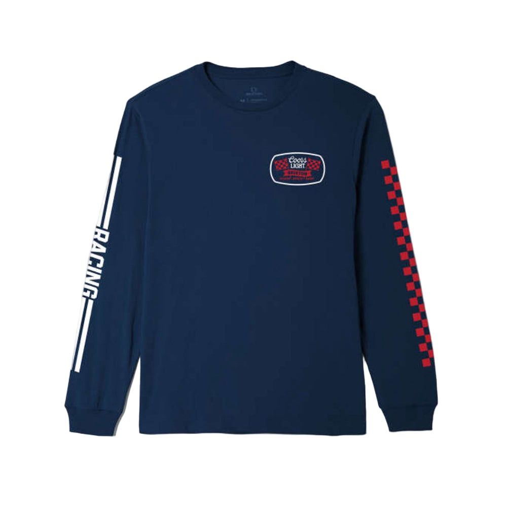 Coors Light Pit Stop | L/S T- Shirt | Washed Navy
