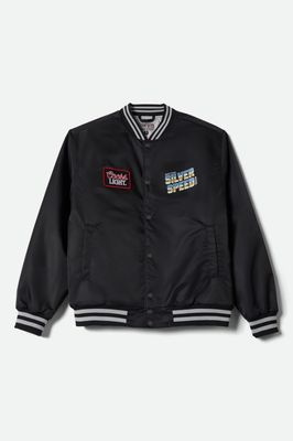 Coors Light Silver Speed Shop Jacket | Black/Silver