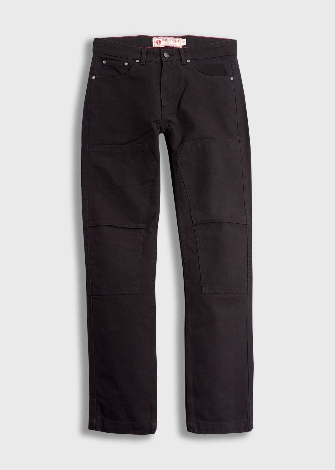 Union Work Pants | Double Knee | Black, Size: 30/33