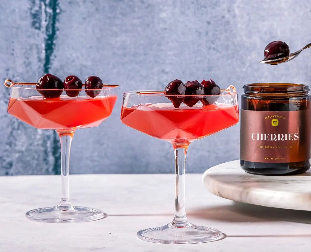 Boozy Cocktail Cherries | 9 oz