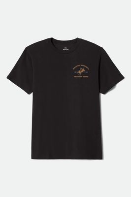 Danforth S/S  T-Shirt | 100% Cotton | Black