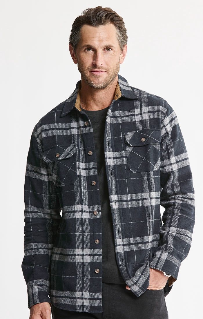 Heritage Flannel Shirt + Thermal Crewneck | 2-Pack
