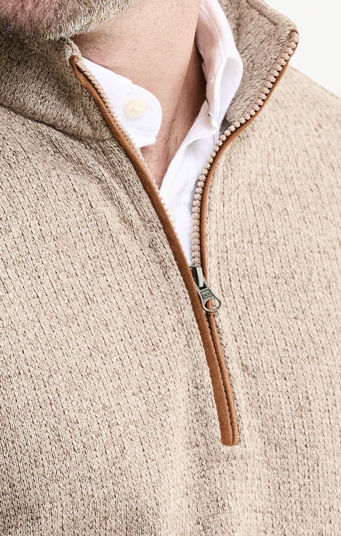 Stretch Sweater Fleece Full Zip | STONE FLEECE