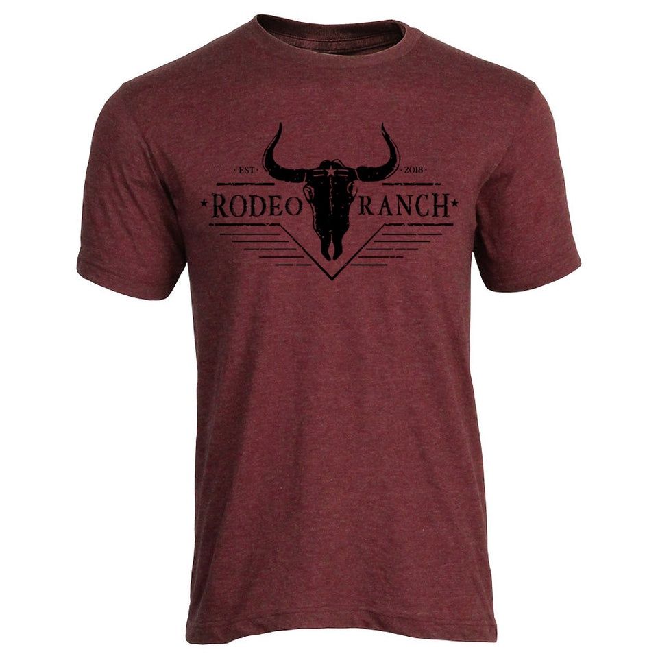 Rodeo Ranch Western Shirt | Heather Maroon