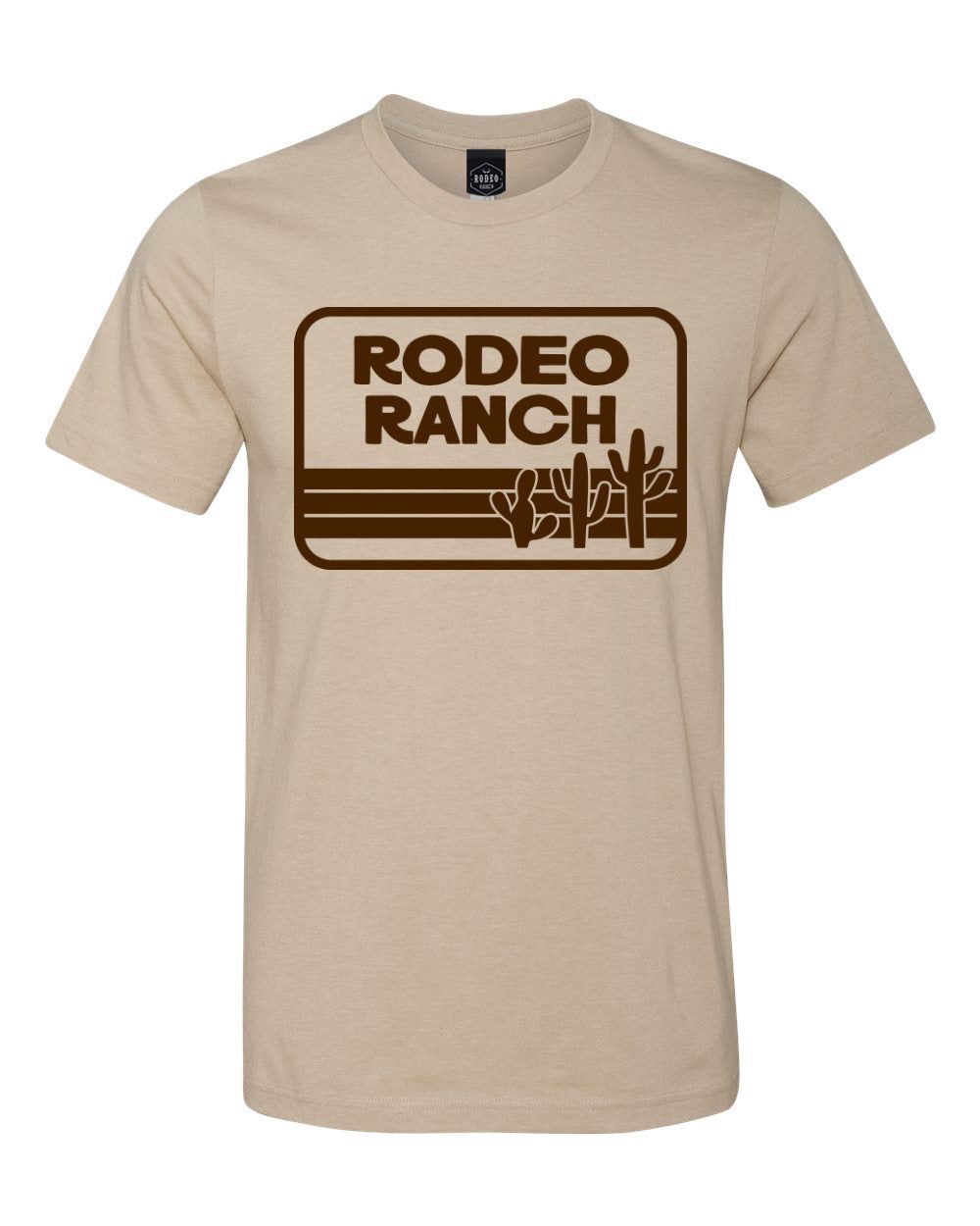 Rodeo Ranch Retro Cactus Shirt | Heather Tan