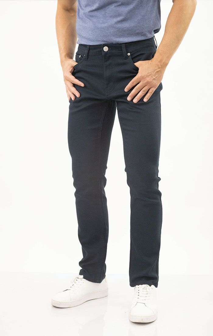 Straight Fit 5 Pocket Summer Commuter Pant | Black