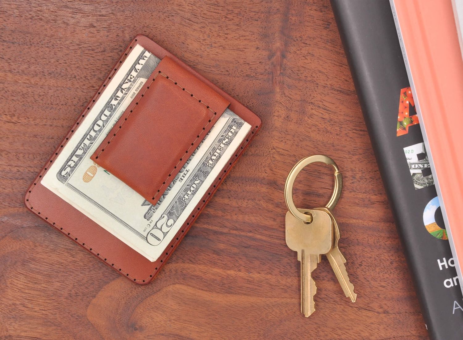 Money Clip Wallet | 100% Leather