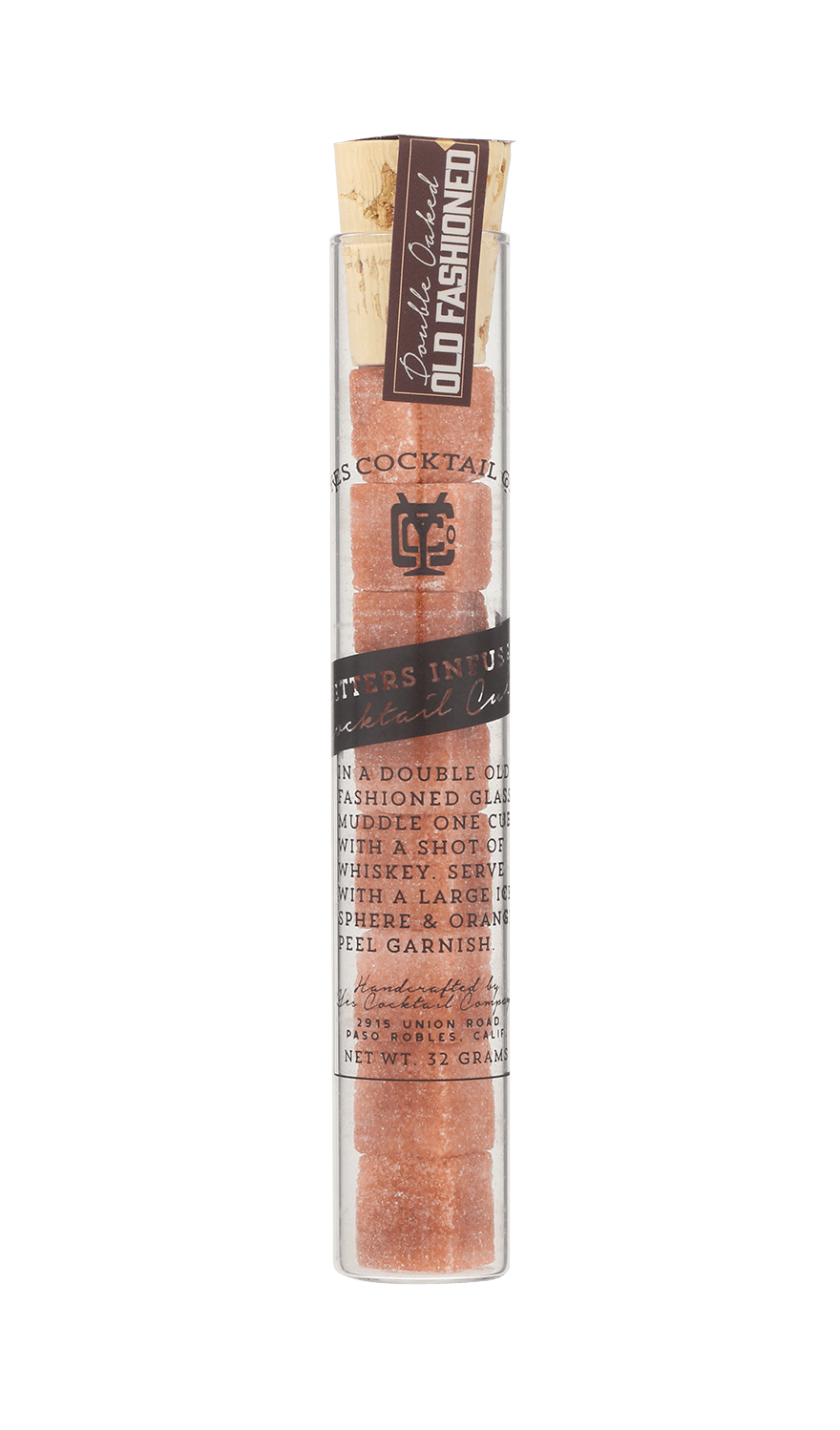 Double Oaked Old Fashioned Bitters Infused Cocktail Cubes