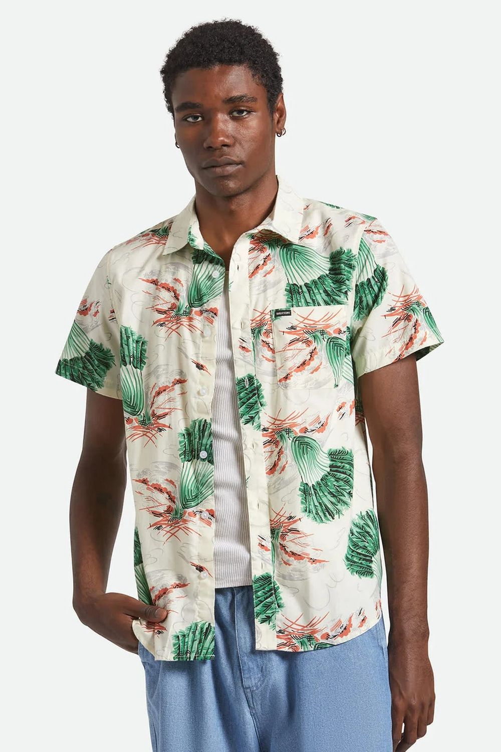 Charter Button Up | Vintage Palm | Standard Fit