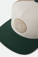 OATH MP Trucker Hat | Off White + Primal Green