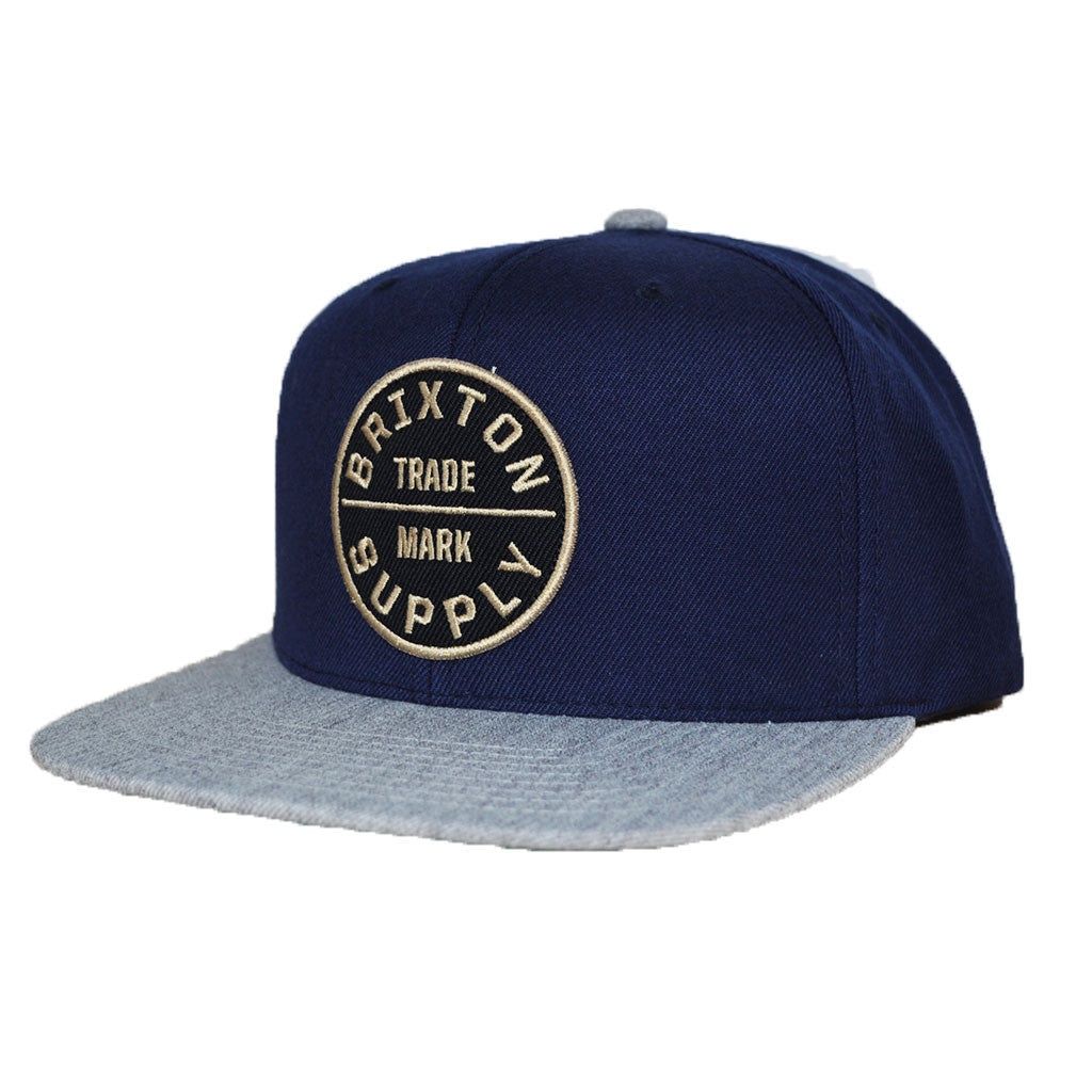 OATH III Snapback | Blue + Light Grey