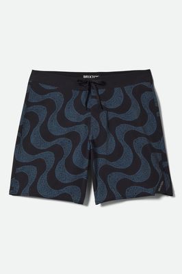Blitz Boardshort 19" | Black/Future Grey Warped Tile