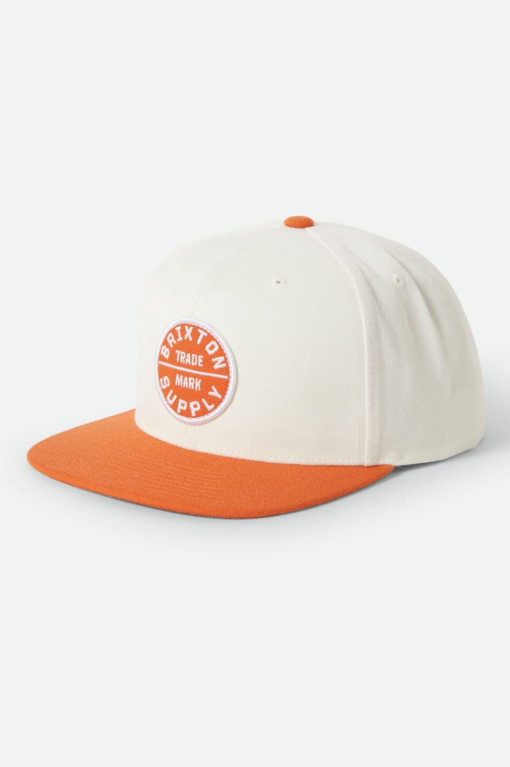 Oath lll Snapback | Off White/Burnt Orange