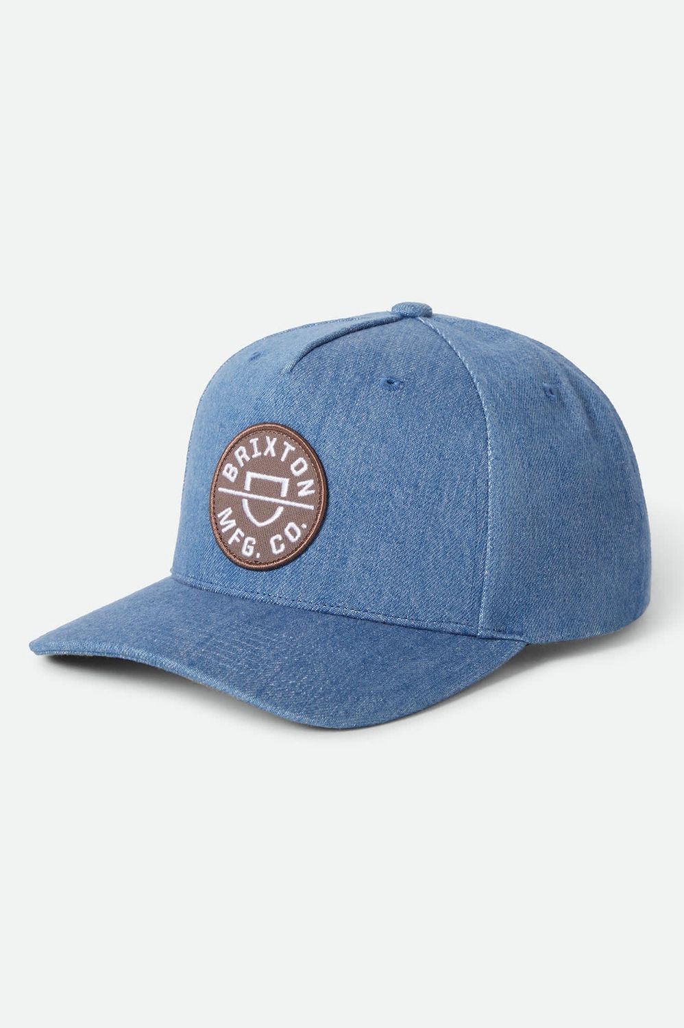 Crest Netplus Snapback | Medium Rinse Denim