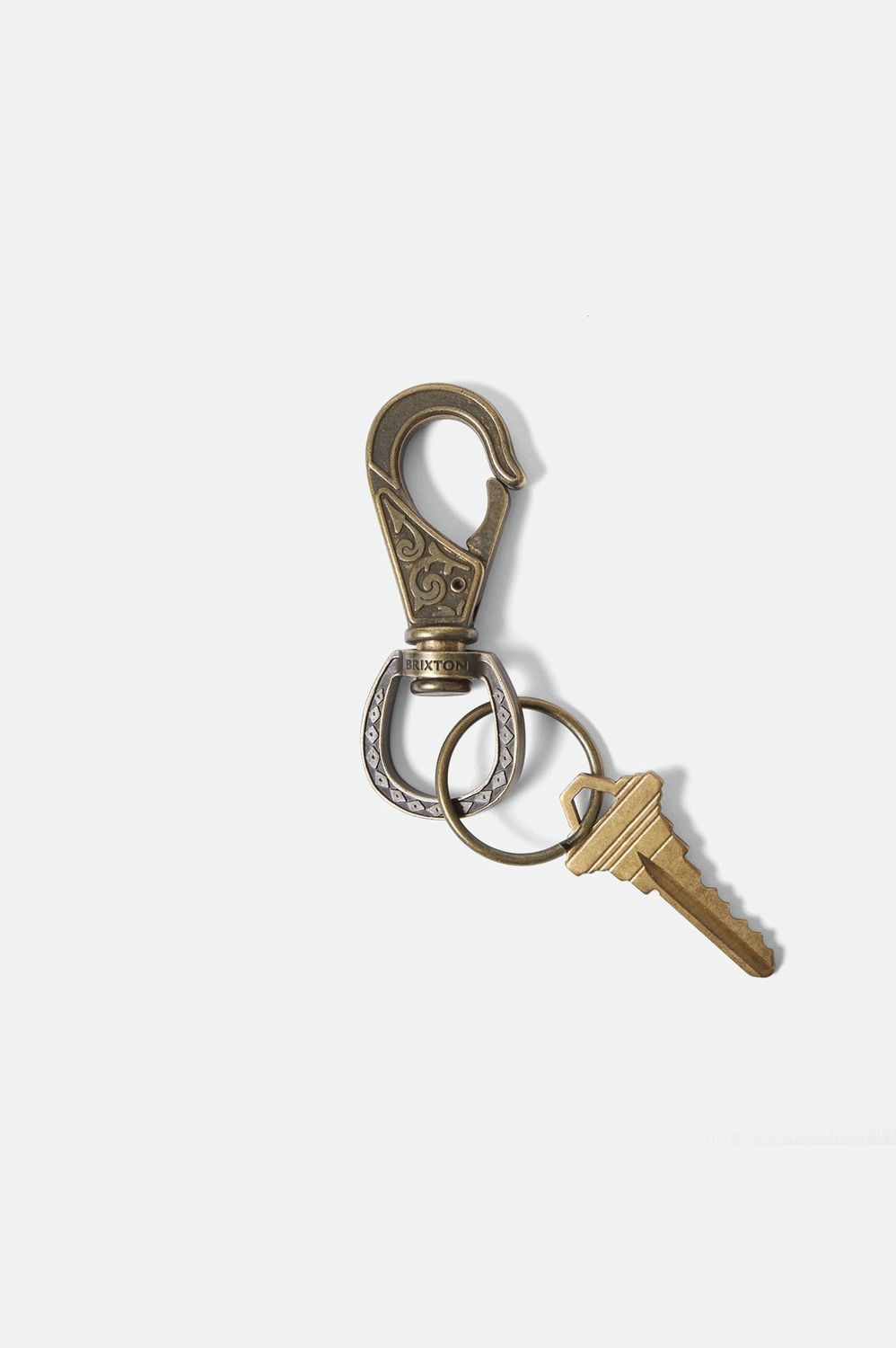 Scroll Keychain | Antique Bronze