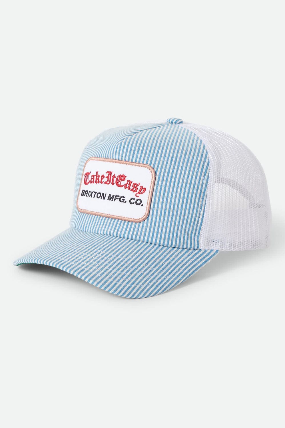 Take It Easy Netplus Trucker Hat | Two Boot Stripe