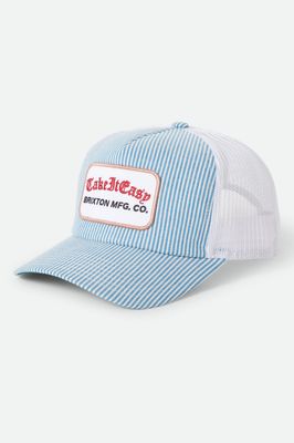 Take It Easy Netplus Trucker Hat | Two Boot Stripe