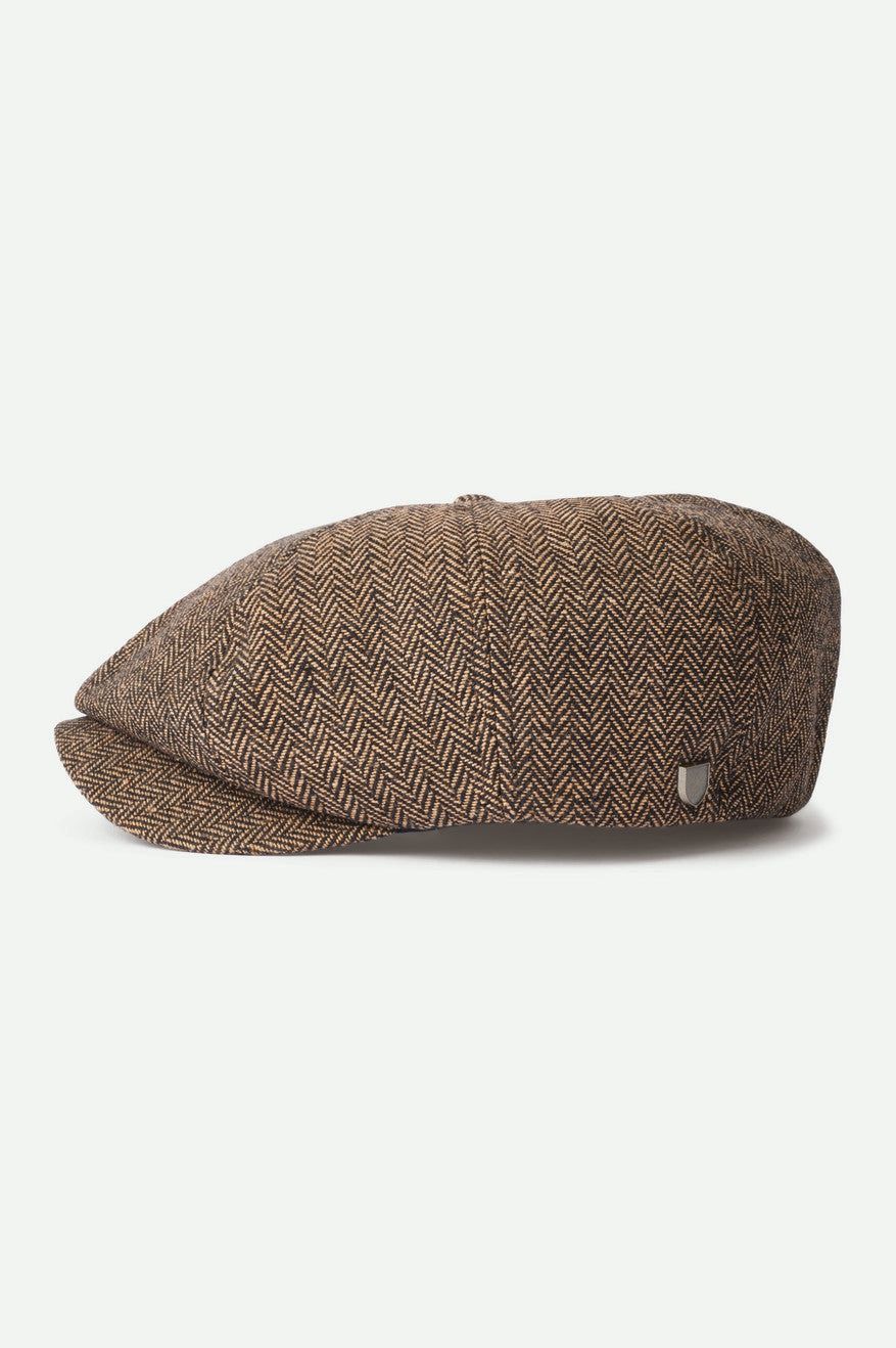 Brood Newsboy Cap | Brown/Khaki
