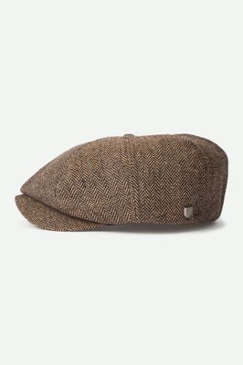 Brood Newsboy Cap | Brown/Khaki