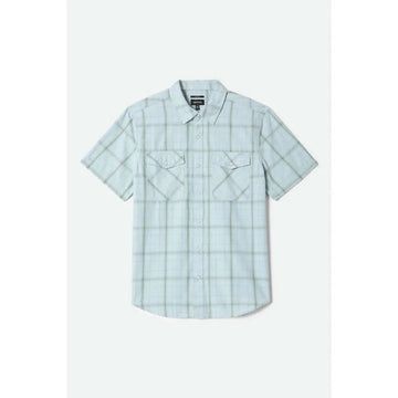 Breezy Wayne | Button Up | Sea Foam Plaid