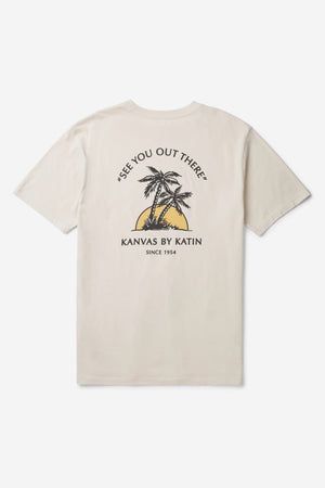Escape Tee | Vintage White | 100% Organic Cotton