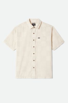 Cru Print Shirt | Whitecap/Geo Checker