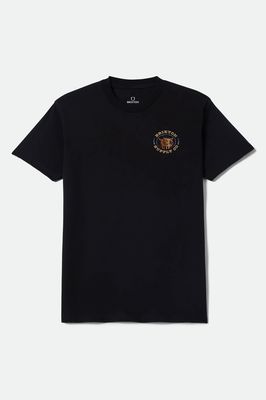 Steele T-Shirt | Black | Standard Fit