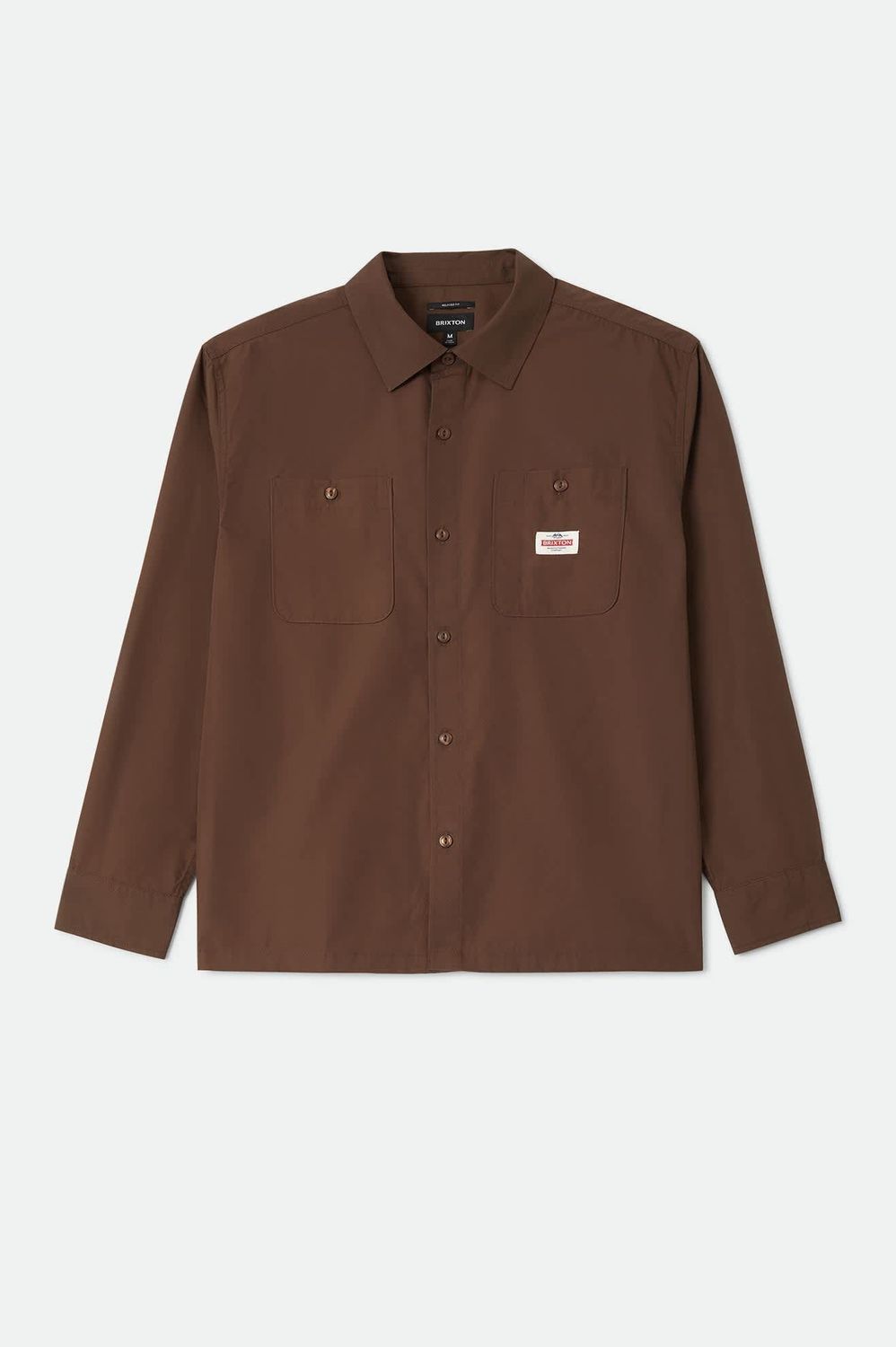 Trademark Button Up L/S Shirt | Walnut Brown