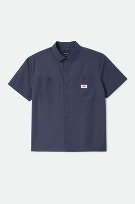 Trademark Button Up S/S Shirt | Washed Navy
