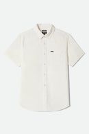 Sanford Oxford | Woven S/S Button Up Shirt | Off White