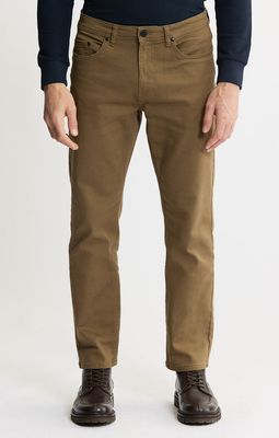 Straight Fit Stretch Traveler 5-Pocket Pants | Khaki