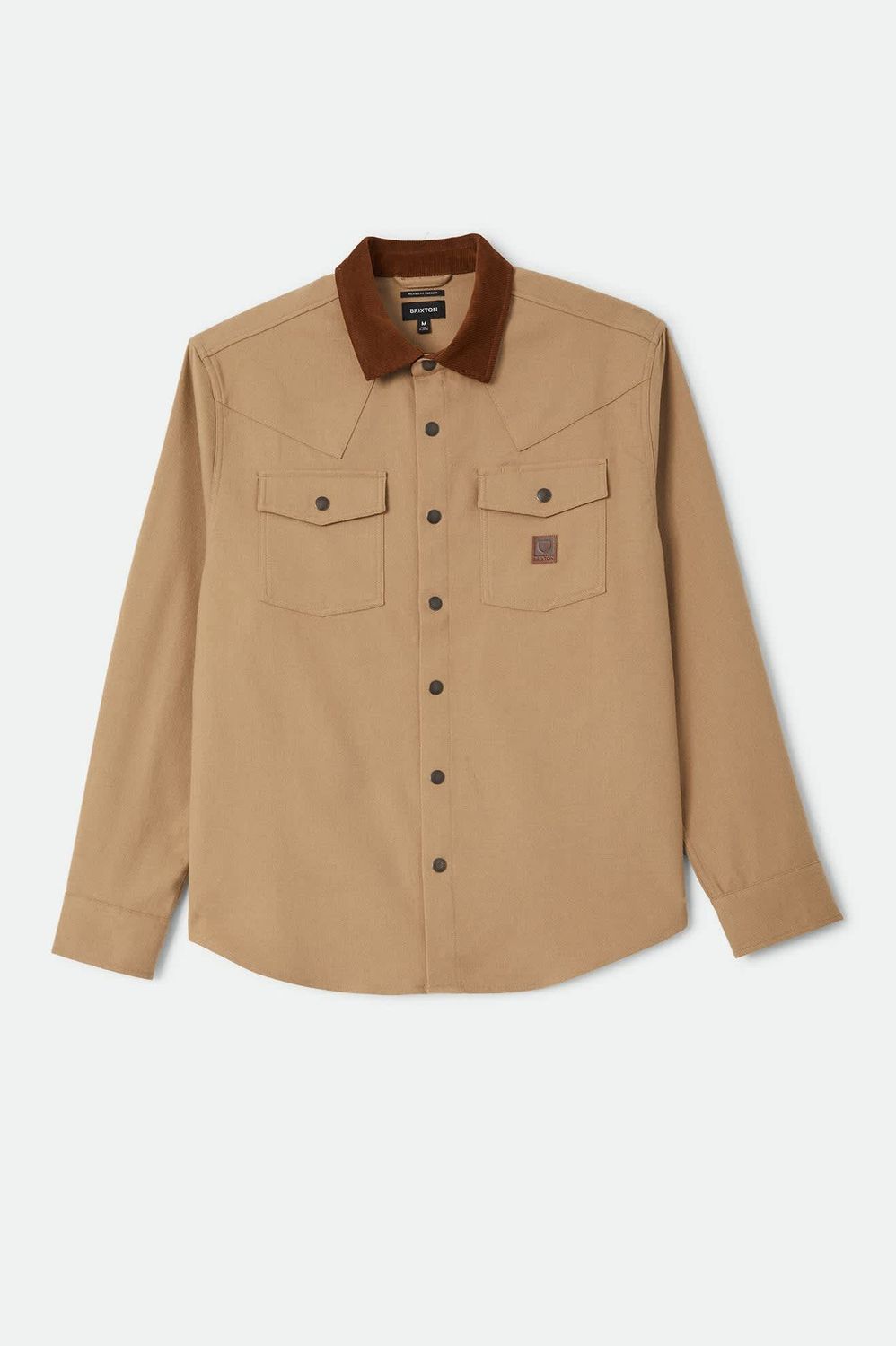 Bowery Builders Ranch Performance Flannel | Khaki/Brown