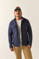 Bowery Heavyweight Flannel | Washed Navy