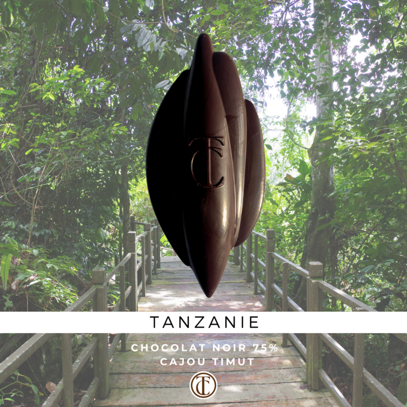 Cabosse Noire 75% Tanzanie Cajou & Timut