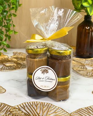 Lot 4 petites pâte à tartiner