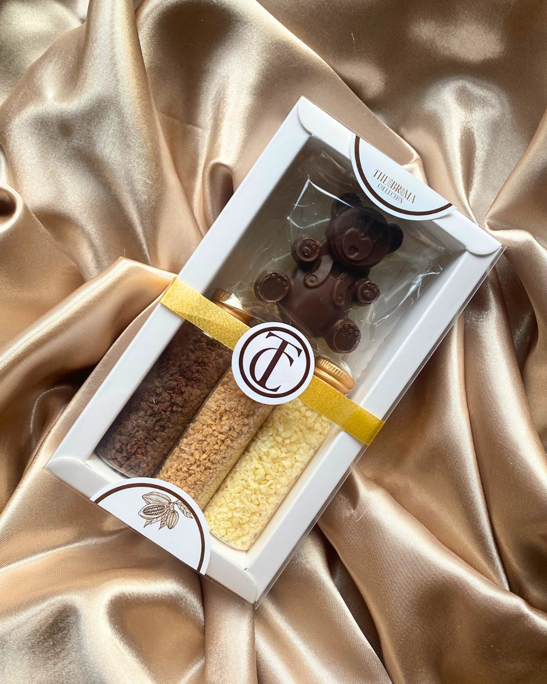 Coffret Chocolats Chauds et Ours