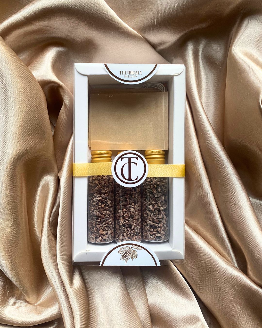 Coffret Infusion Cacao Ghana :Pur ,Timut et Tonka