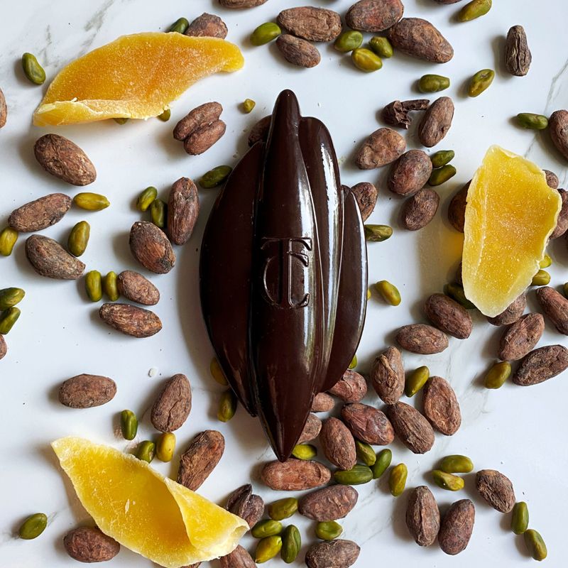 Cabosse Noire 70% Saint Domingue Mangue & Pistache