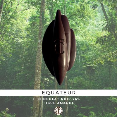 Cabosse Noire 76% Equateur Figue & Amande