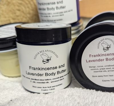 Body Butter:  Frankincense and Lavender