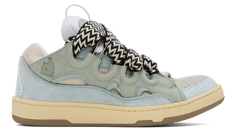 Teal Curb Sneakers