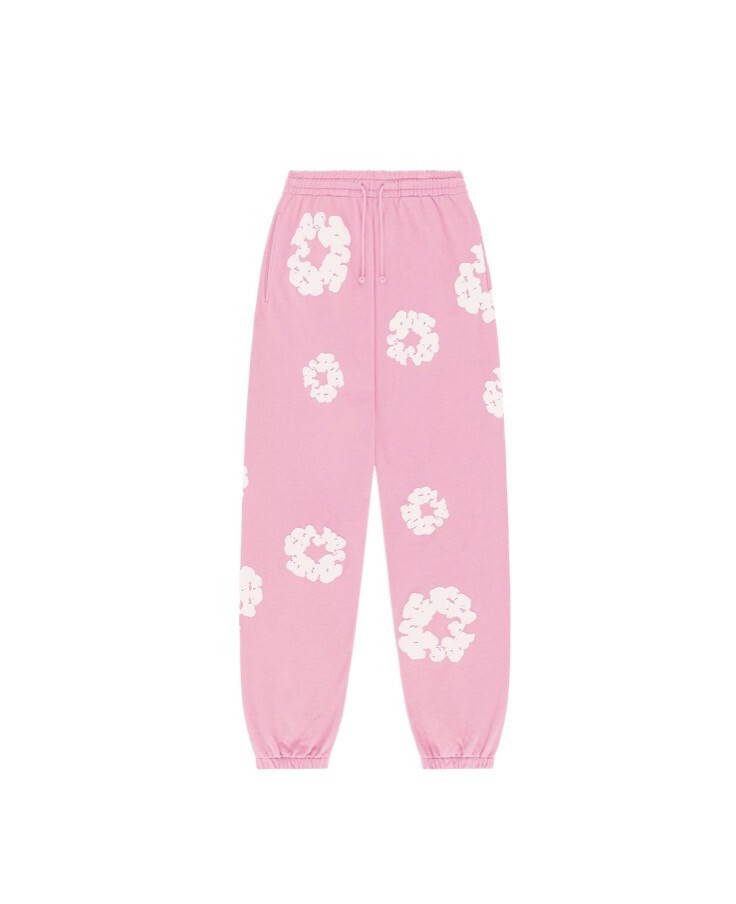 Pink Denim Sweats