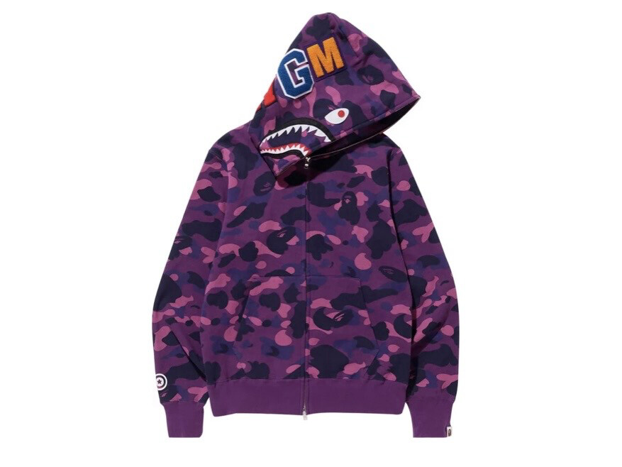 Purple Bape Hoodie
